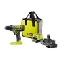 Perceuse sans fil RYOBI 18 V 4 Ah, 2 batteries RDD18-2C415S