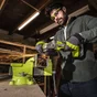 Meuleuse sans fil 125 mm RYOBI Rag18x-0, 18 V