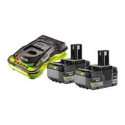 Kit 2 outils RYOBI Rc18150-250x, 18 V 5 Ah, 2 batteries