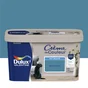 Peinture bleu canard mur, boiserie Creme de couleur DULUX VALENTINE mat 2.5 l