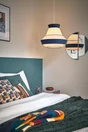 Peinture bleu canard mur, boiserie Creme de couleur DULUX VALENTINE mat 2.5 l