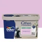 Peinture mur, Creme de couleur DULUX VALENTINE fantaisie parme satine 2.5 l