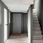 Peinture mur, boiserie crème de couleur DULUX VALENTINE anthracite mat 2.5L