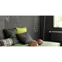 Peinture mur, boiserie crème de couleur DULUX VALENTINE anthracite mat 2.5L