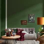 Peinture mur, Creme de couleur DULUX VALENTINE vert tropical satine 2.5 l