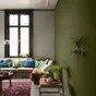 Peinture mur, Creme de couleur DULUX VALENTINE vert tropical satine 2.5 l