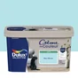Peinture mur, boiserie crème de couleur DULUX VALENTINE bleu rêveur satiné 2.5L
