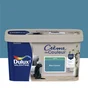 Peinture bleu canard mur, boiserie Creme de couleur DULUX VALENTINE satine 2.5 l