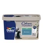 Peinture mur, boiserie bleu canard satin DULUX VALENTINE Crème de couleur 2.5L