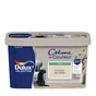 Peinture mur, boiserie, radiateur crème de couleur DULUX VALENTINE caravane des sables satiné 2.5L