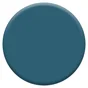 Peinture mur, boiserie Crème de couleur DULUX VALENTINE bleu paon mat 2.5 L