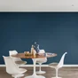 Peinture mur, boiserie Crème de couleur DULUX VALENTINE bleu paon mat 2.5 L