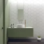 Carrelage mural blanc mat l.17.5 x L.20 cm Bloom