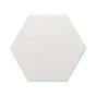 Carrelage mural blanc mat l.17.5 x L.20 cm Bloom