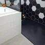 Carrelage mural noir mat l.17.5 x L.20 cm Bloom