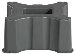 Support cuve rectangulaire GARANTIA, 300 litres, gris