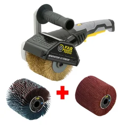 Pack renovateur exterieur filaire + 2 brosses FARTOOLS 615127, 1300 W