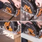 Scie circuLaire filaire EVOLUTION, 1600 W, 185 mm, R185ccs