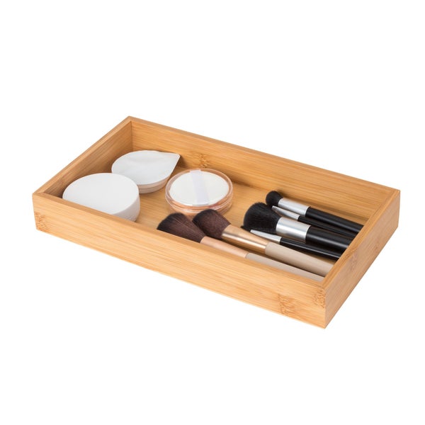 Organiseur H.4.5 x l.16.3 x P.4.5 cm, bambou naturel, l