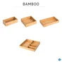 Organiseur H.4.5 x l.16.3 x P.4.5 cm, bambou naturel, l