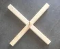 Support en bois pour sapin de noel, 59 CM