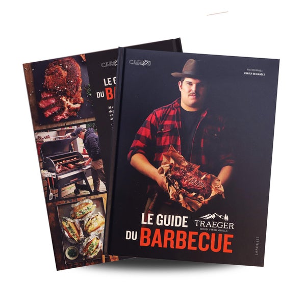 Livre le guide du barbecue TRAEGER, LAROUSSE