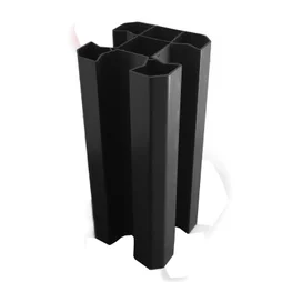 Poteau angle pvc CLEA anthracite, 90 x 90 cm