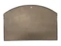 Miroir irrégulier, Arc industriel, l.120 x H.80 cm, noir