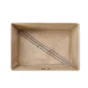 Boîte rectangulaire Natural bambou SENSEA, H.13 x l.30 x P.13 cm