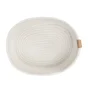 Panier polyester Magda beige H.11.5 x l.20 x P.27 cm