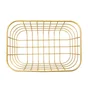 Panier H.13 x l.25 x P.13 cm, metal
