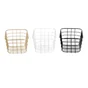 Panier H.13 x l.25 x P.13 cm, metal