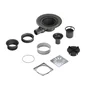 Siphon horizontal grille, Diam.50 mm, WEDI