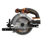 Scie circulaire sans fil AEG BKS18C2-0, 165 mm, sans batterie, 18 V