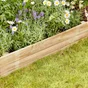 Bordure a planter Hakea bois, H.30 x L.75 cm
