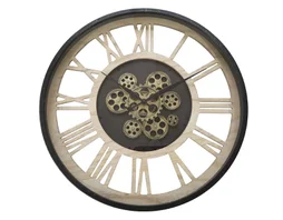 Horloge mécanisme marron EMDE Diam.57 cm