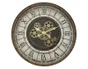 Horloge métal mécanisme bronze 48 cm