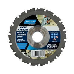 Disque intensif pour bois NORTON, Diam.115 mm