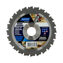 Disque intensif pour bois NORTON, Diam.125 mm