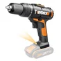 Set de 3 outils sans fil WORX Wx954, 20 V 2-4 Ah, 2 batteries