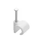 Sachet de 50 attache-fils, Diam. De 8 à 12 mm, L.14 mm, blanc