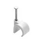 Lot de 50 attaches fils diamètre de 16 à 19 mm blanc