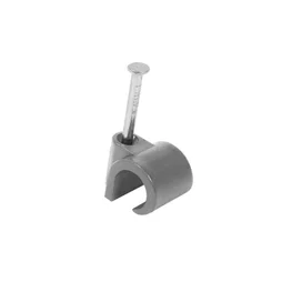 Sachet de 50 attache-fils, Diam. De 8 à 12 mm, L.14 mm, gris