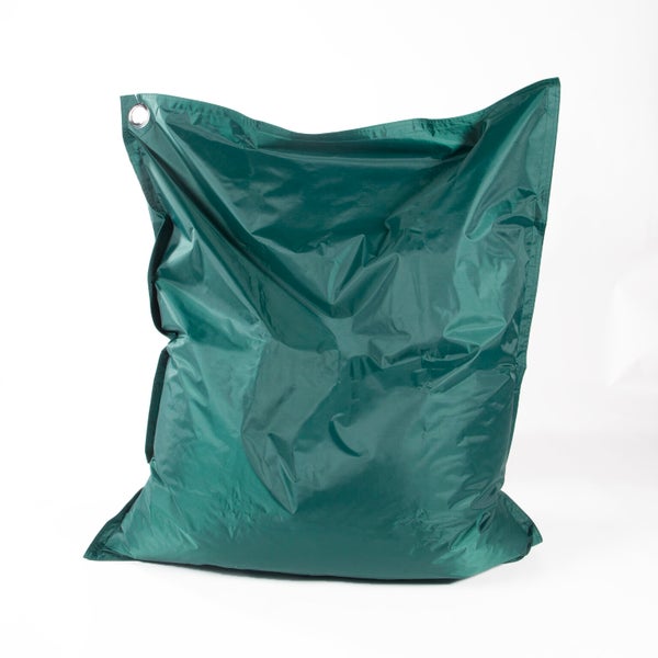 Maxi coussin BIGBAG , vert emeraude l.130 x H.20 cm