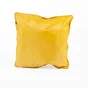 Coussin deperlant 45x45cm jaune