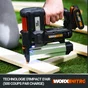 Agrafeuse / cloueuse sans fil WX840.9, WORX, 20 V (sans batterie)