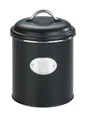 Boite de rangement décorative NERO, 1,6 ltre, noir