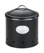 Boite de rangement décorative, NERO, 4 litres, noir