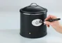 Boite de rangement décorative, NERO, 4 litres, noir