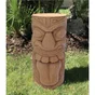 Statue Tiki Haka bois coco H.100 cm